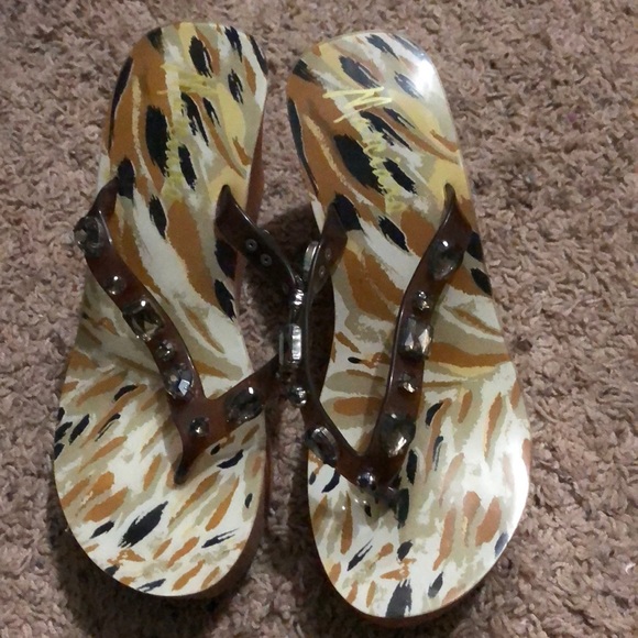 Marciano Shoes - Leopard print wedge heels
